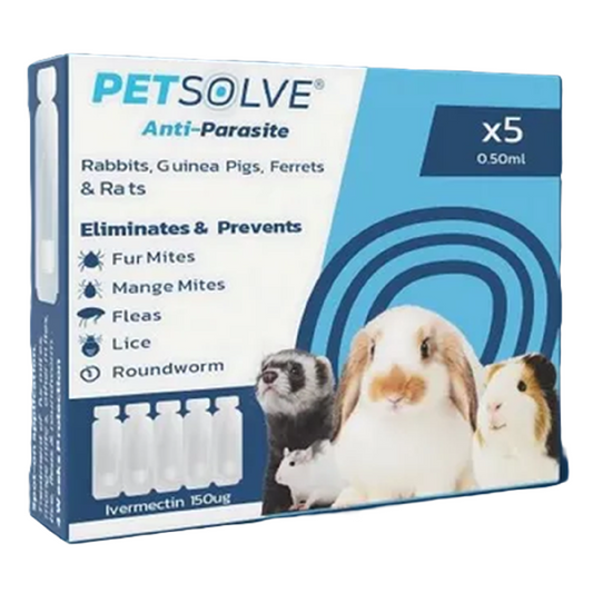 PETSOLVE - Anti-Parasite Small Animal (5pk)