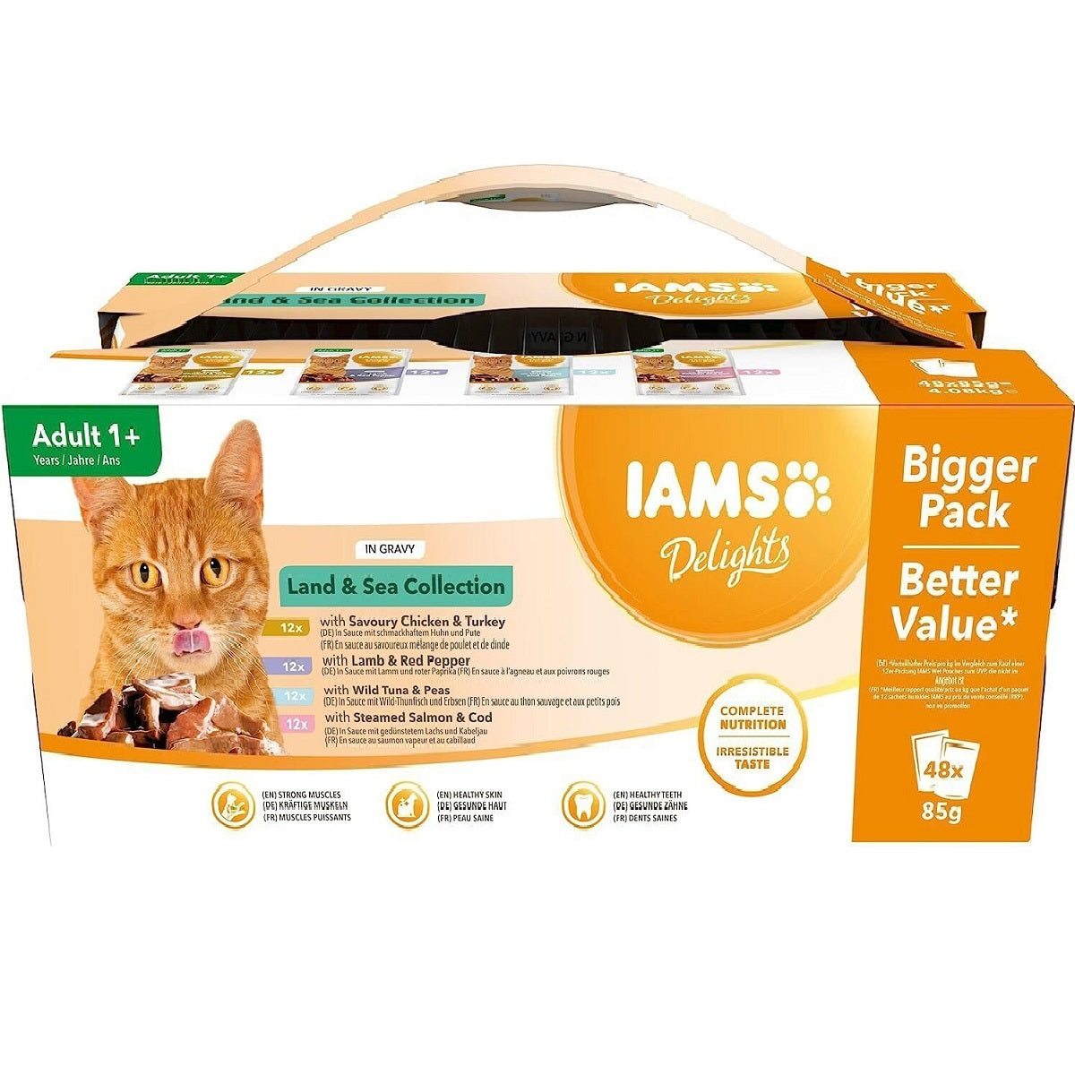 Iams Delights - Adult 1+ Cat in Gravy (85g)