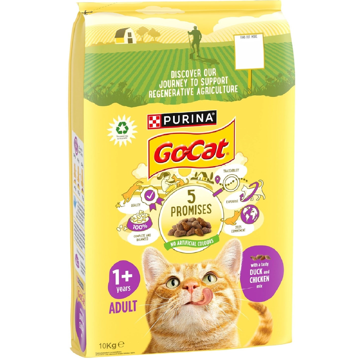 Go-Cat - Adult 1+ Chicken & Duck