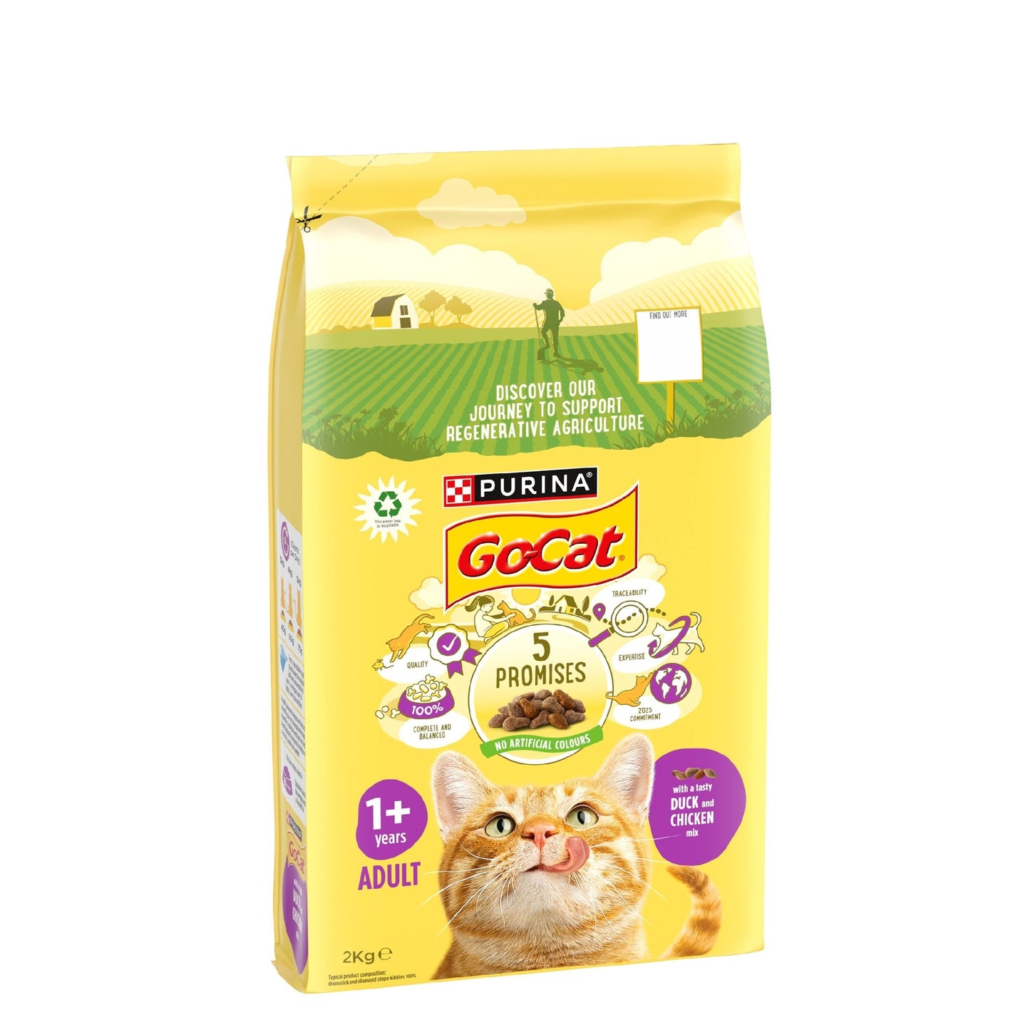 Go-Cat - Adult 1+ Chicken & Duck