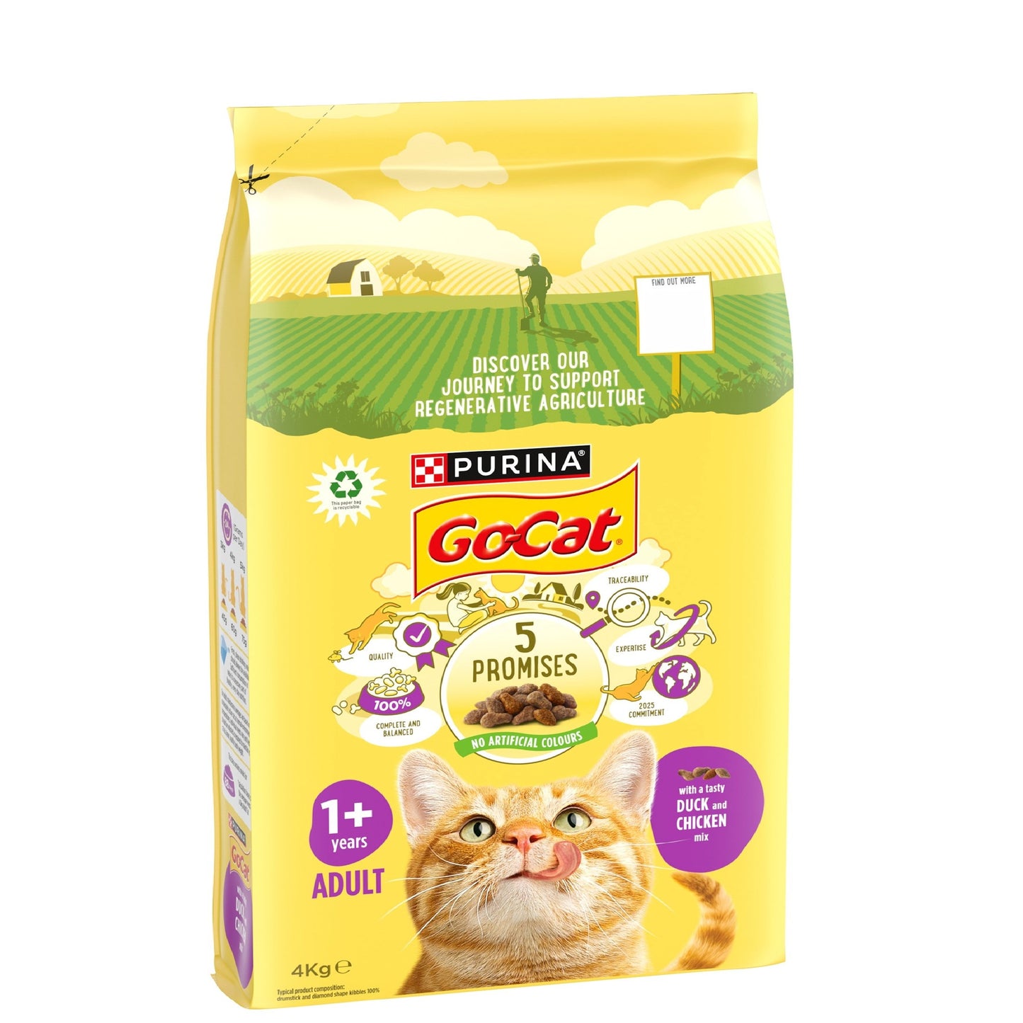 Go-Cat - Adult 1+ Chicken & Duck