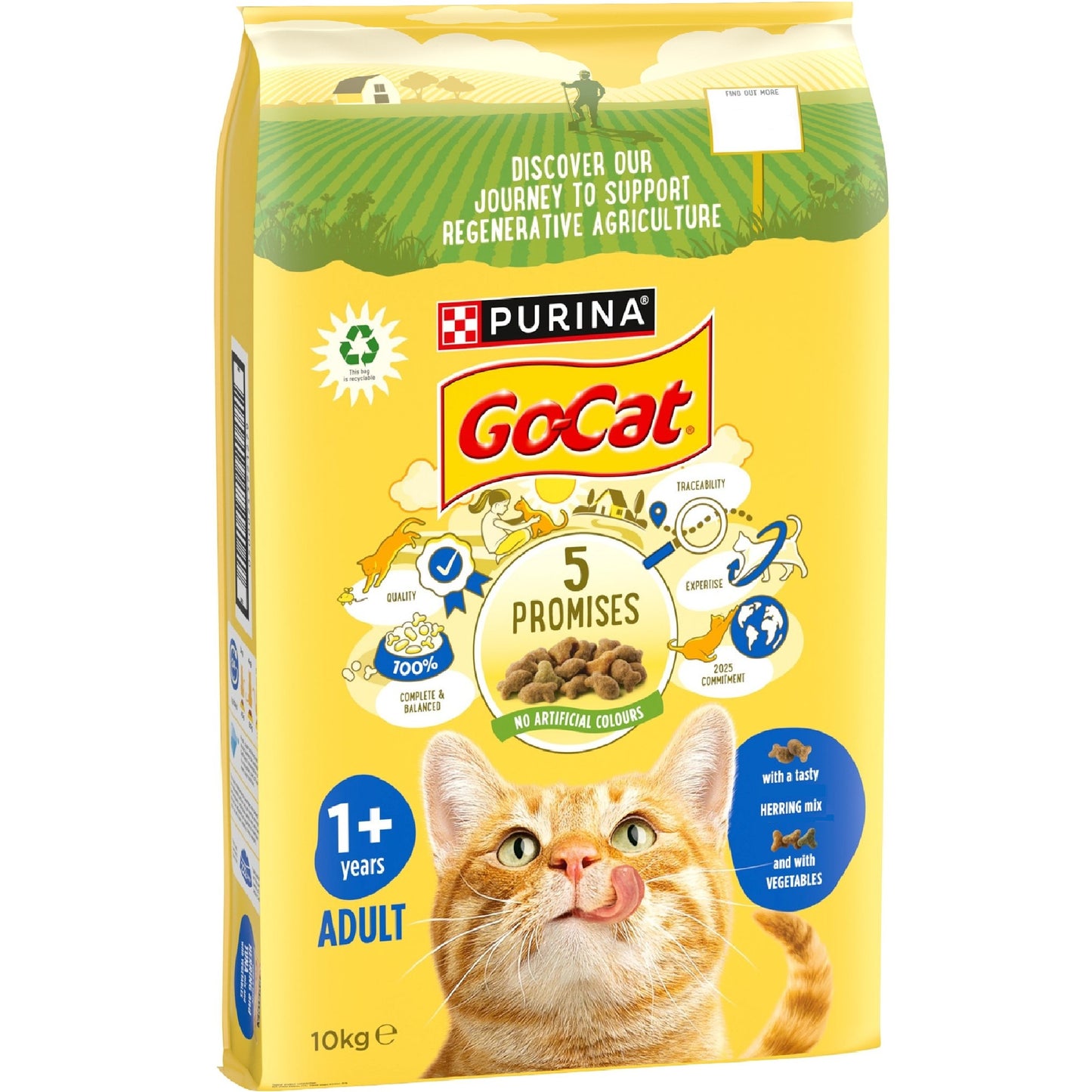 Go-Cat - Adult 1+ Herring & Veg