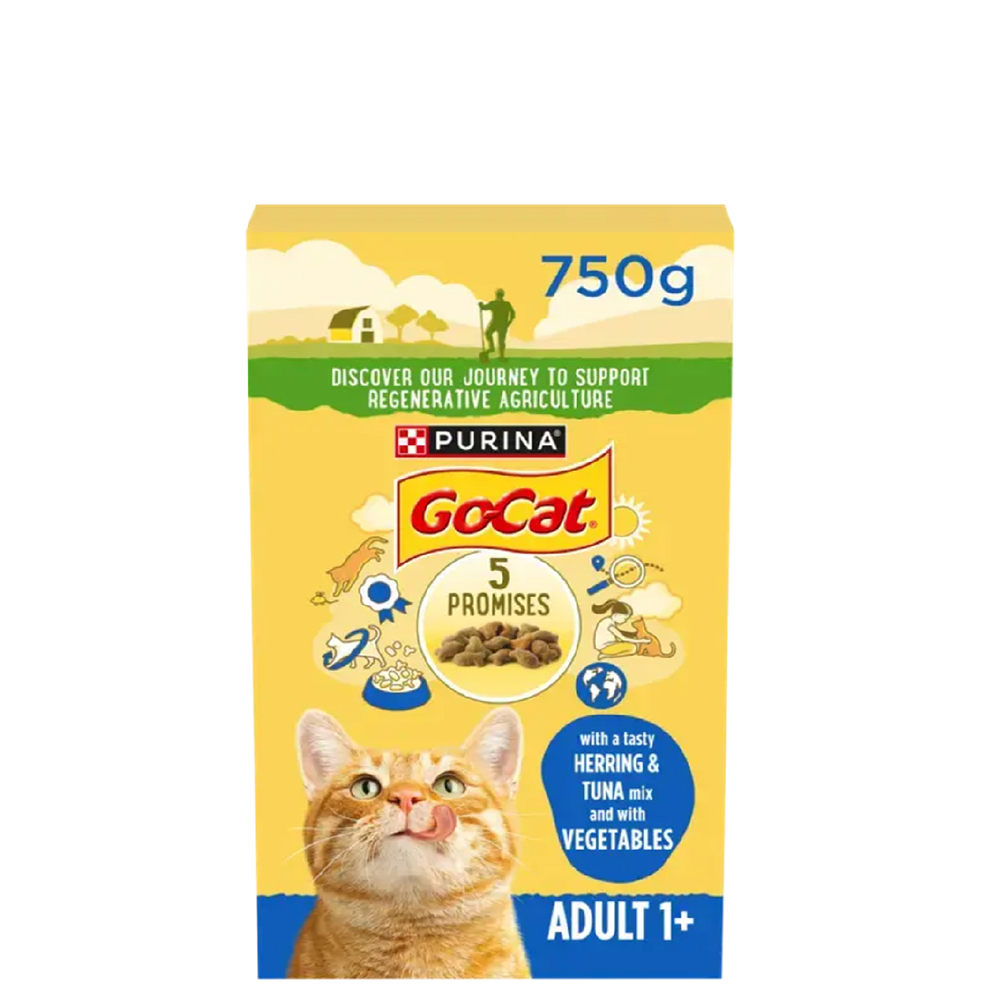 Go-Cat - Adult 1+ Tuna & Herring