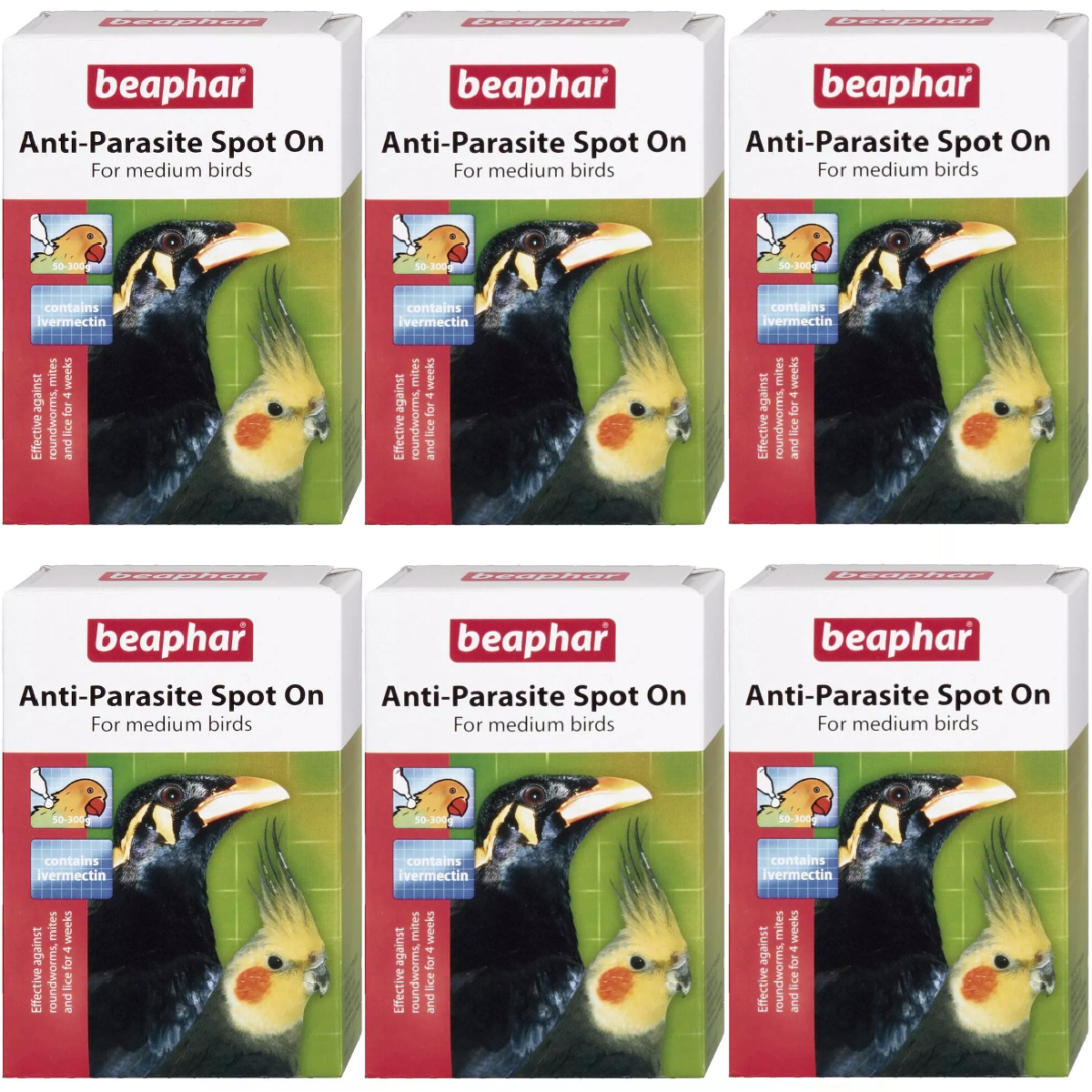 Beaphar - Medium Bird Anti-Parasite Spot-on