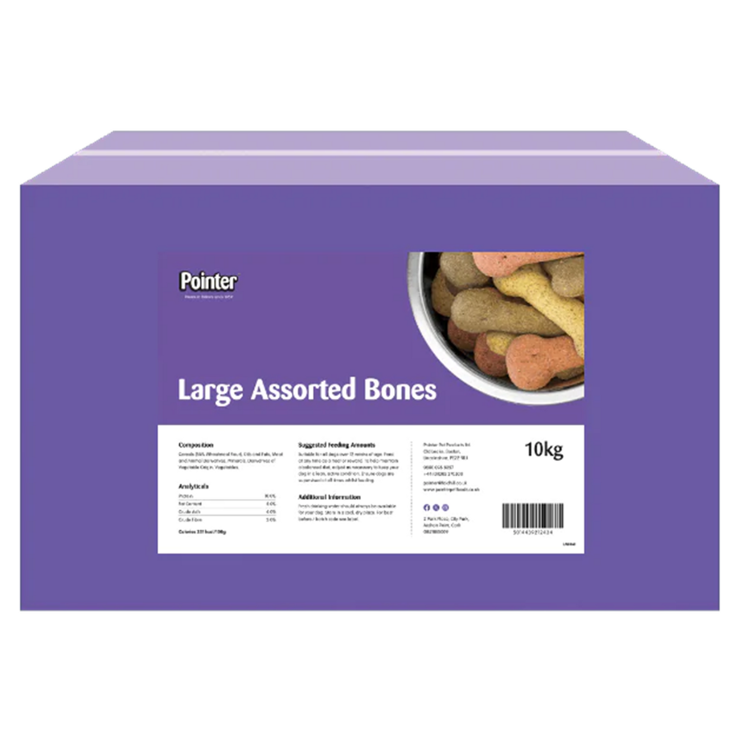 Pointer - Assorted Large Bones (10kg)
