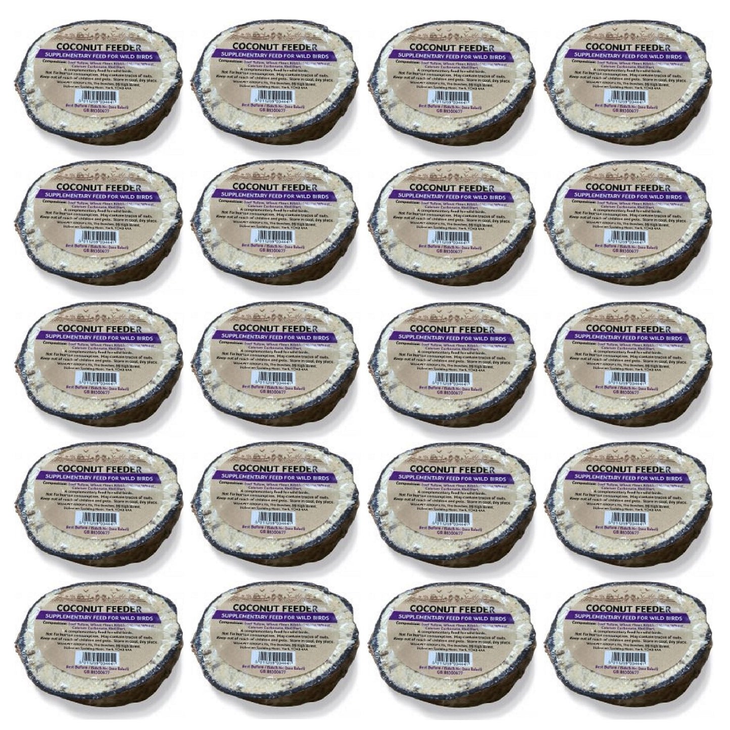 Berry - Coconut Half