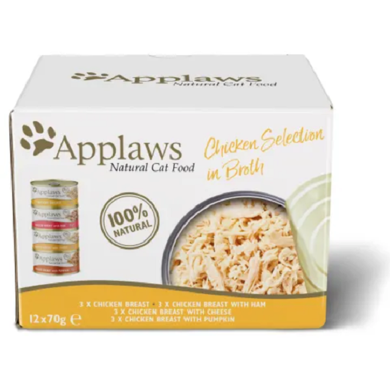 Applaws - Cat Food Selection (12 x 70g)