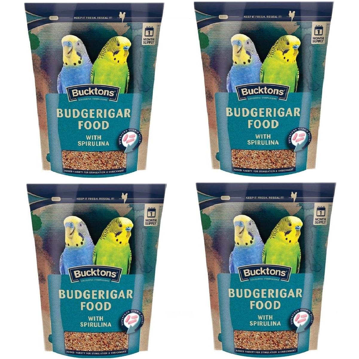 Bucktons - Budgerigar Food (500g)