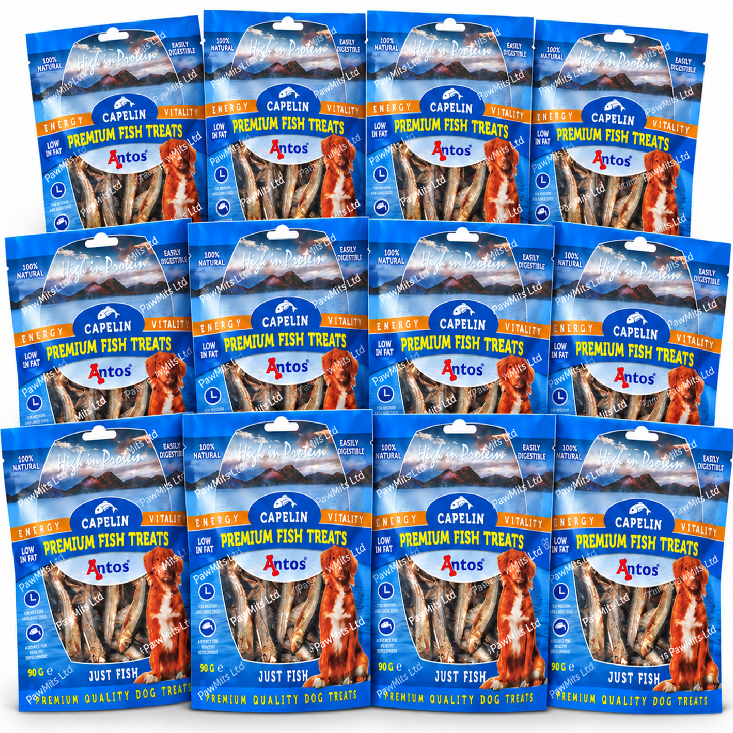 Antos - Fish D'light Capelin (90g)