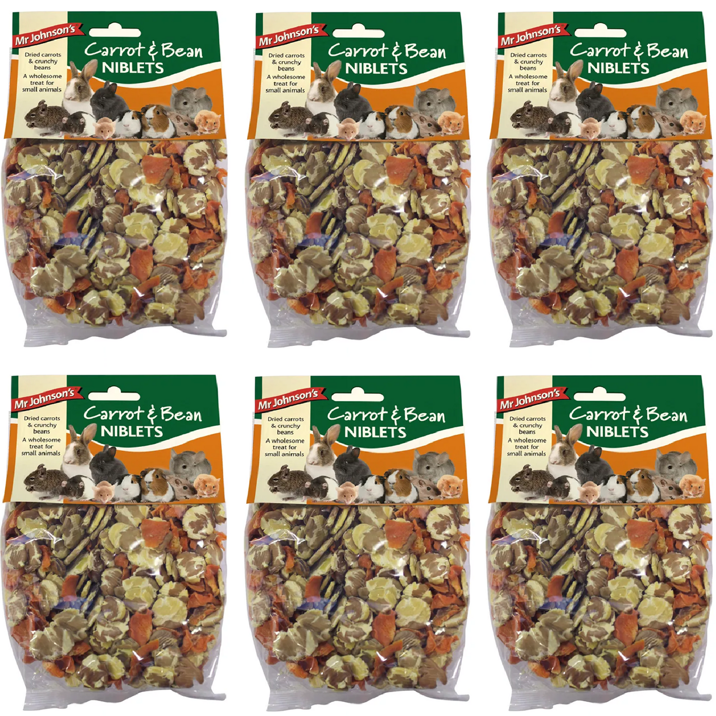 Mr Johnson's - Carrot & Bean Niblets (6 Packs)