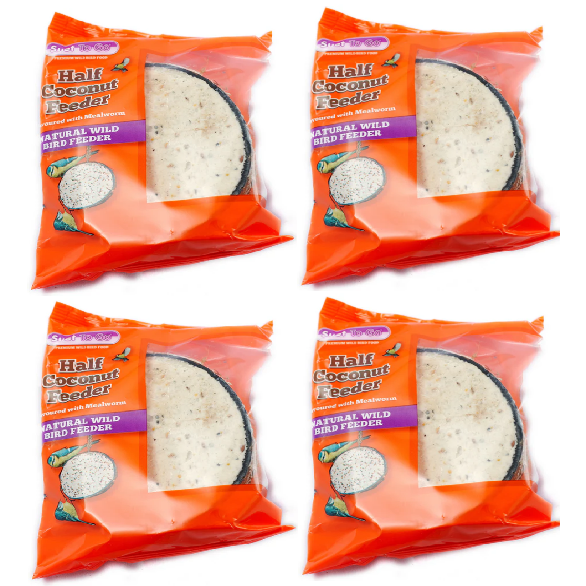 Suet To Go - Suet Half Coconut