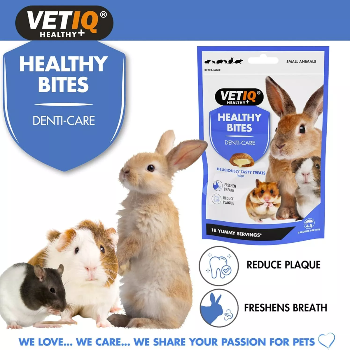 VETIQ - Healthy Bites Dental (30g)