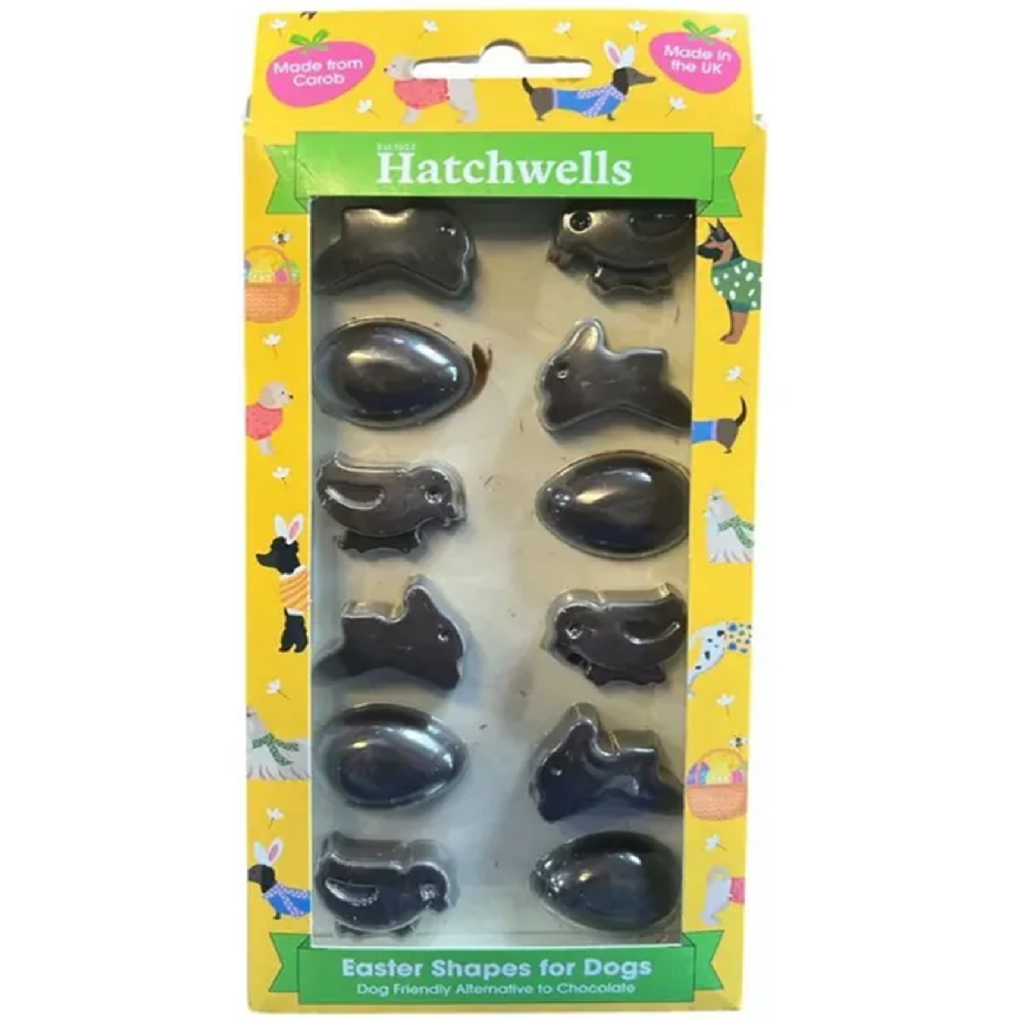 Hatchwells - Dog Easter Shapes (12pk)