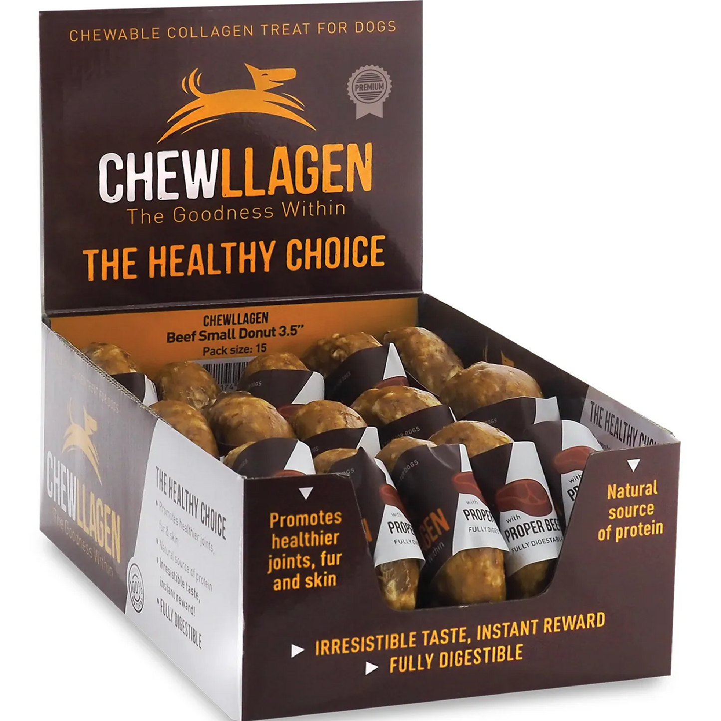 Chewllagen - Collagen Beef 3.5" Donut