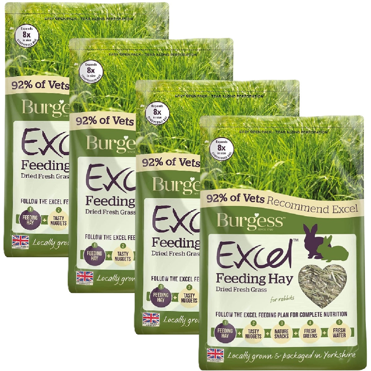 Excel - Dried Fresh Grass Timothy Feeding Hay