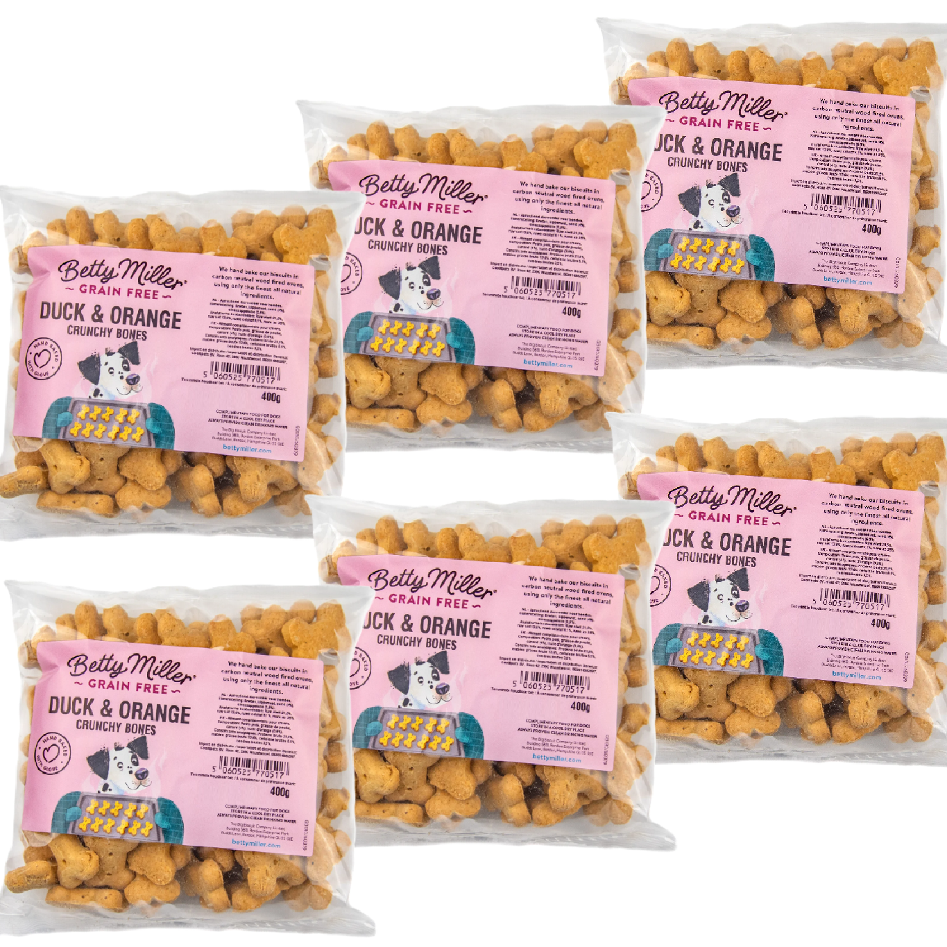 Betty Miller - Duck & Orange Bones (Grain-Free)