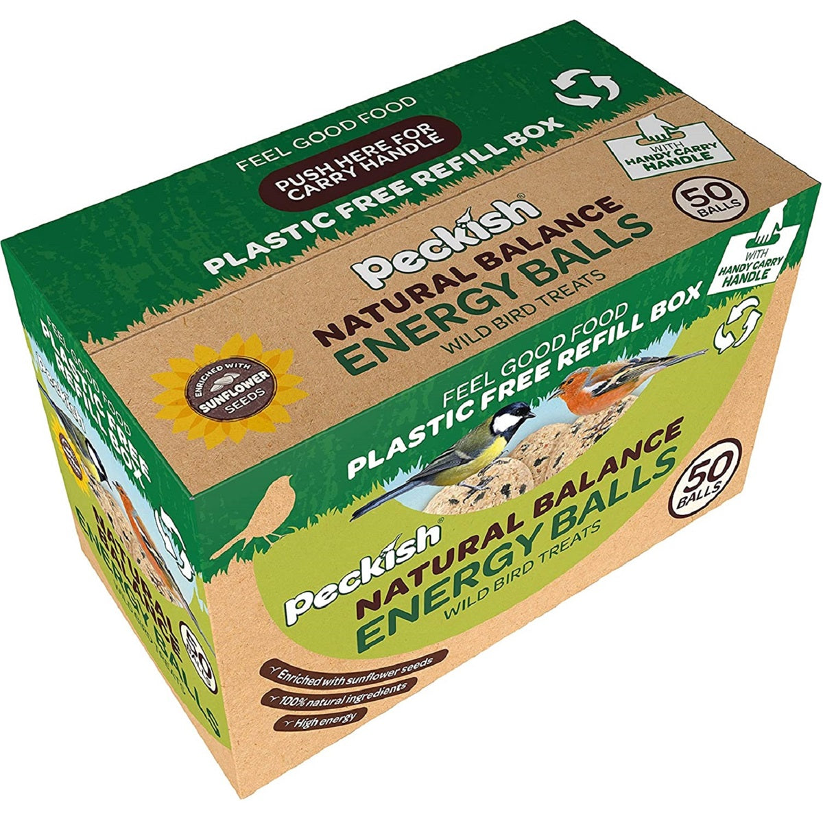 Peckish - Natural Balance Energy Balls (50pk)