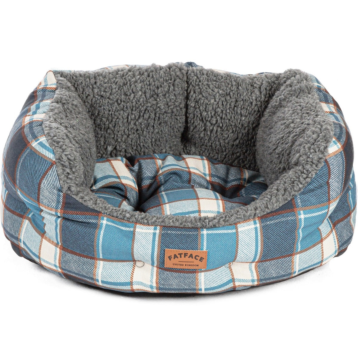 FATFACE - Fleece Check Slumber Bed