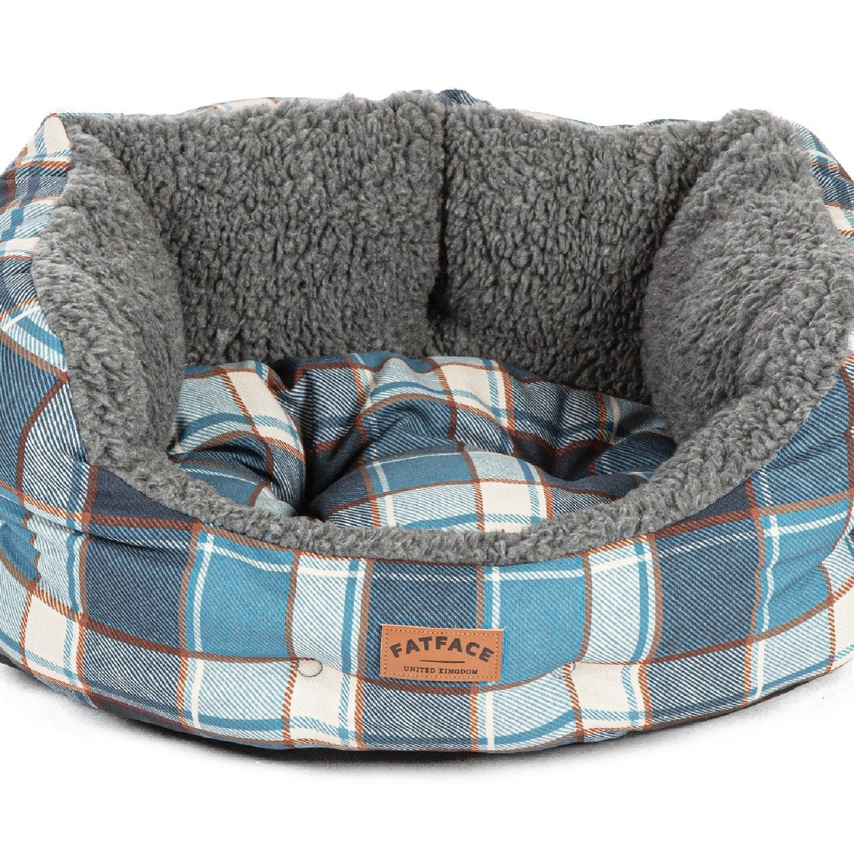 FATFACE - Fleece Check Slumber Bed