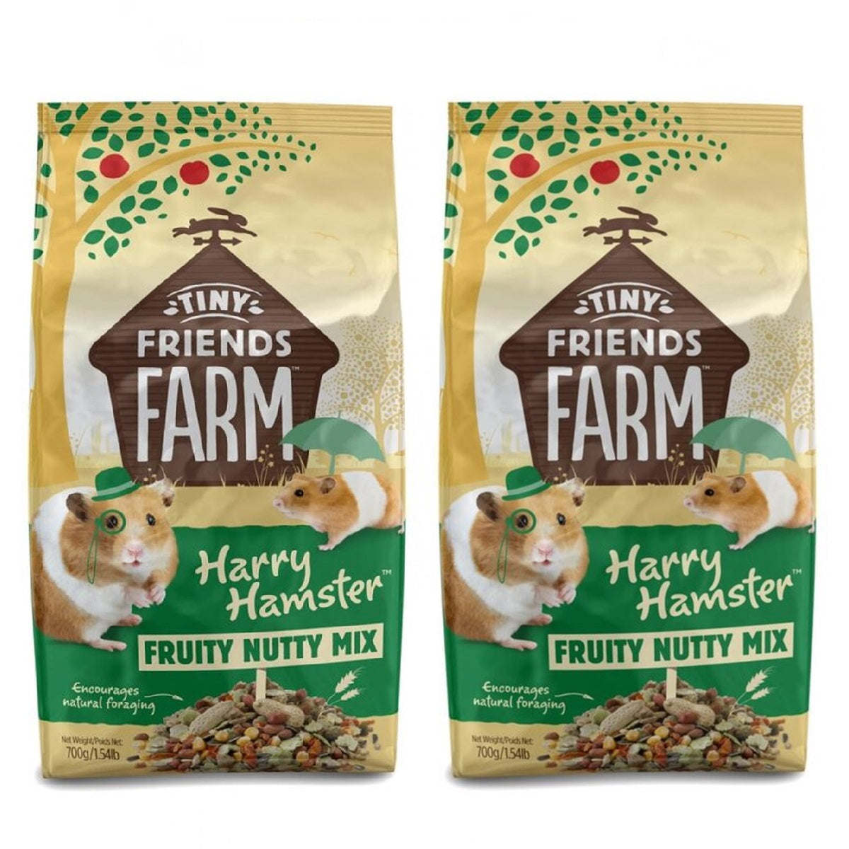 Tiny Friends Farm - Harry Hamster Fruity Nutty Mix (700g)