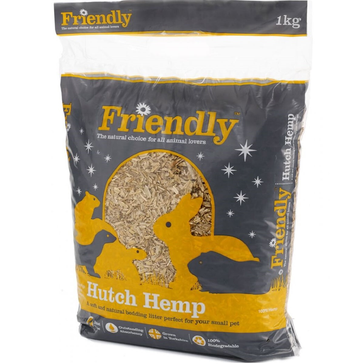 Friendly - Hutch Hemp (1kg)
