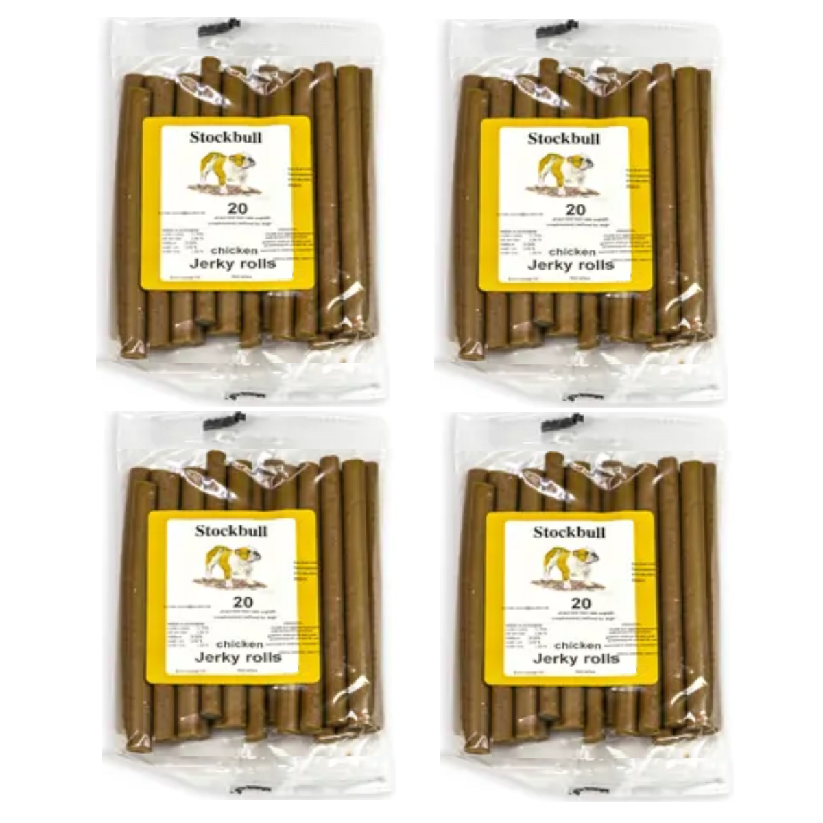 Stockbull - Jerky Rolls (20pk)