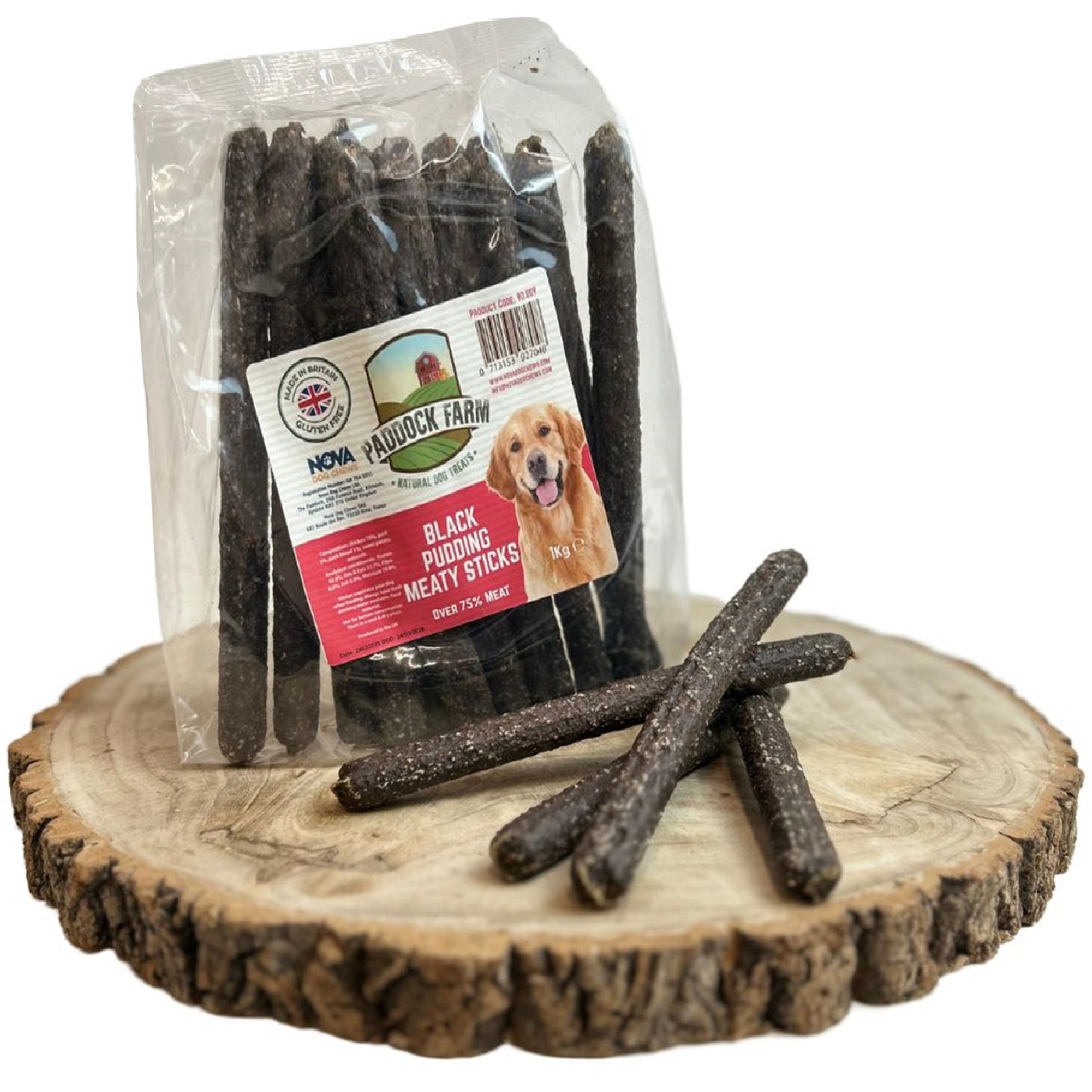 Paddock Farm - Black Pudding Meaty Sticks (1kg)