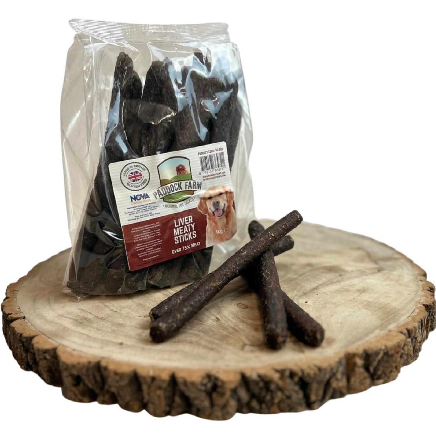 Paddock Farm - Liver Meaty Sticks (1kg)