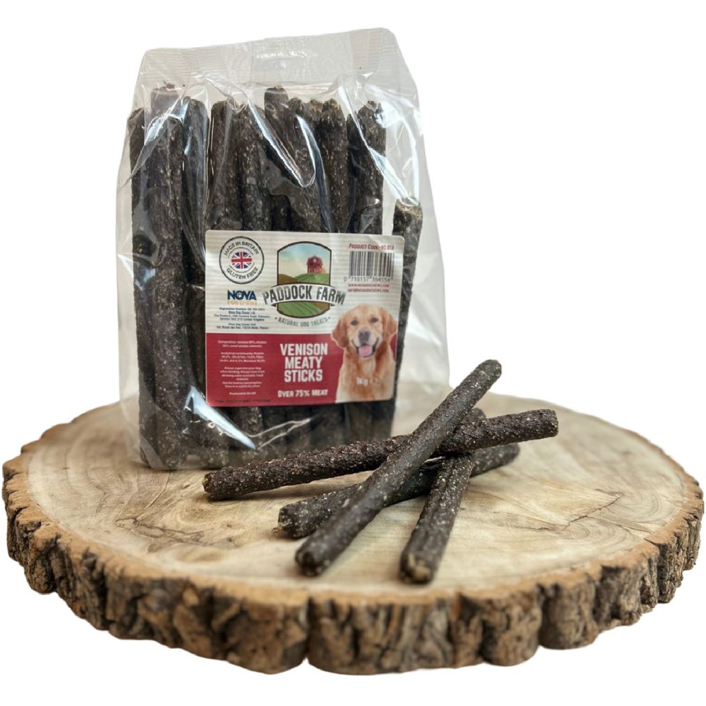Paddock Farm - Venison Meaty Sticks (1kg)