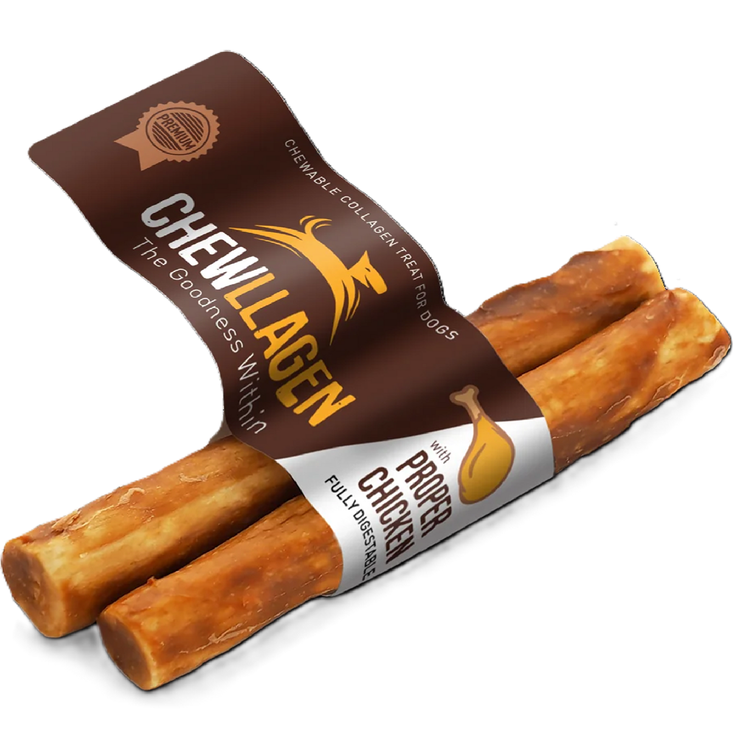 Chewllagen - Collagen Chicken Medium Roll (2pk)