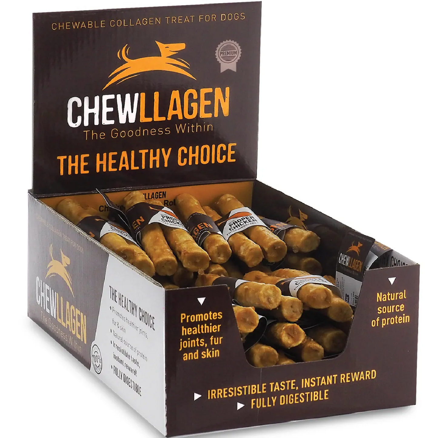 Chewllagen - Collagen Chicken Medium Roll (2pk)