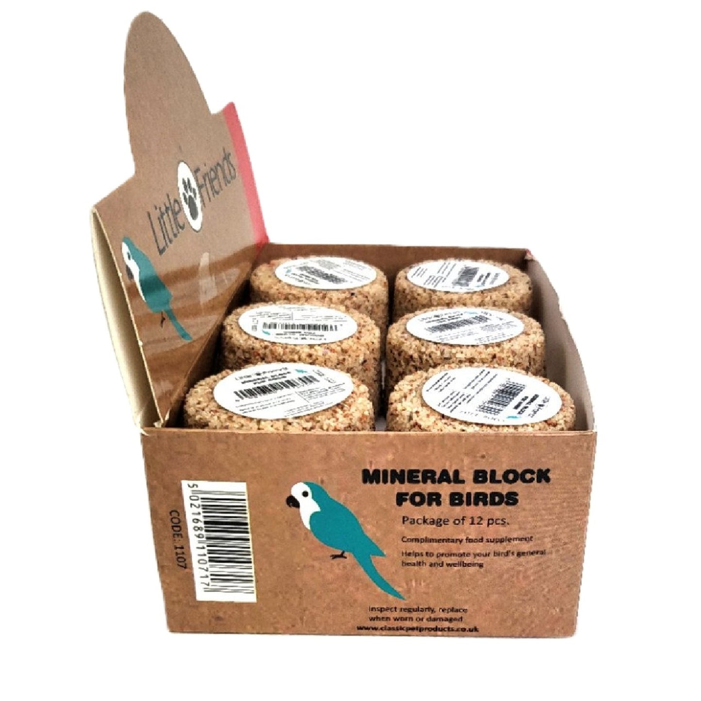 Little Friends - Mineral Blocks for Birds (54g)