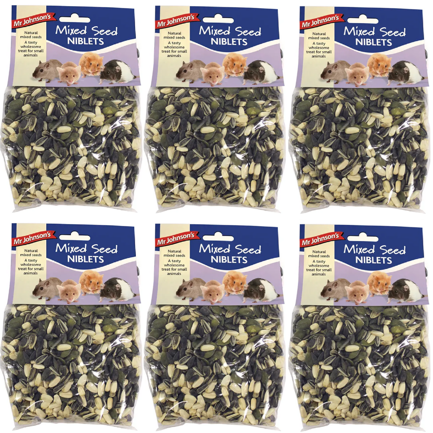 Mr Johnson's - Mixed Seed Niblets (6 Packs)