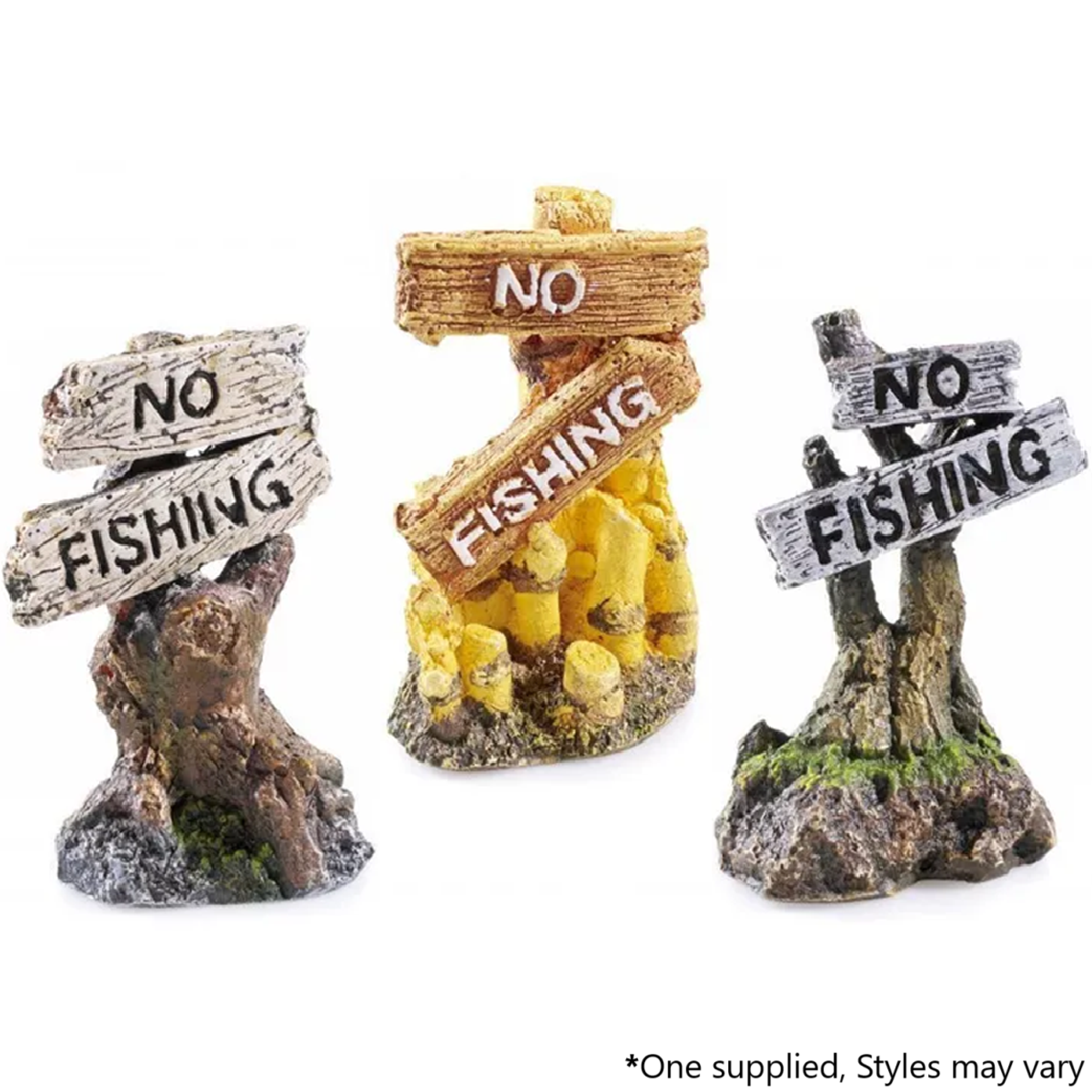Classic - No Fishing Sign (8cm)