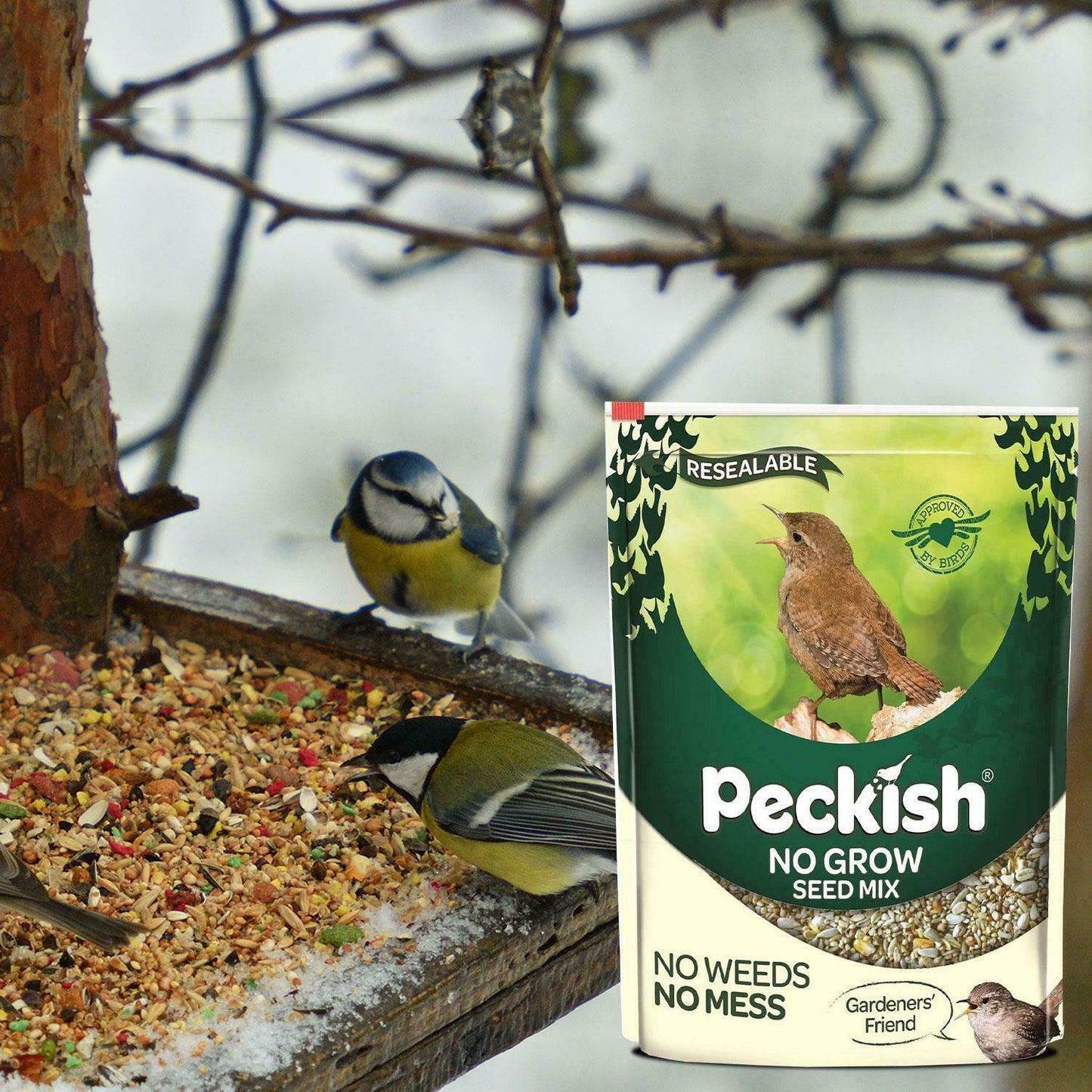 Peckish - No Grow, Seed Mix