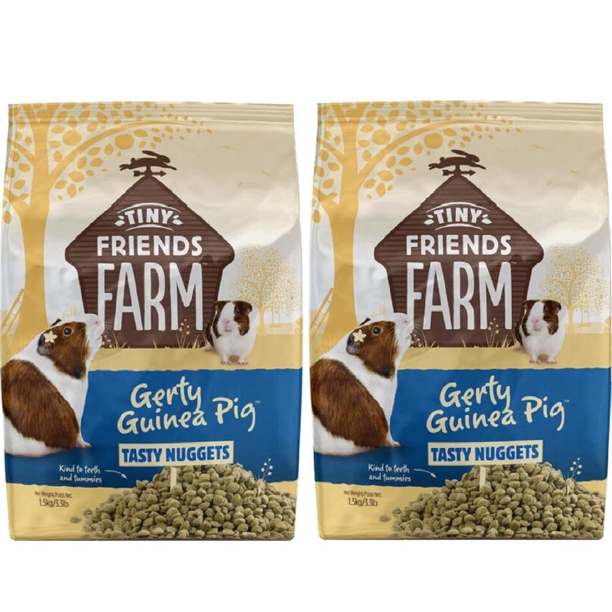 Tiny Friends Farm - Gerty Guinea Pig Nuggets (1.5kg)