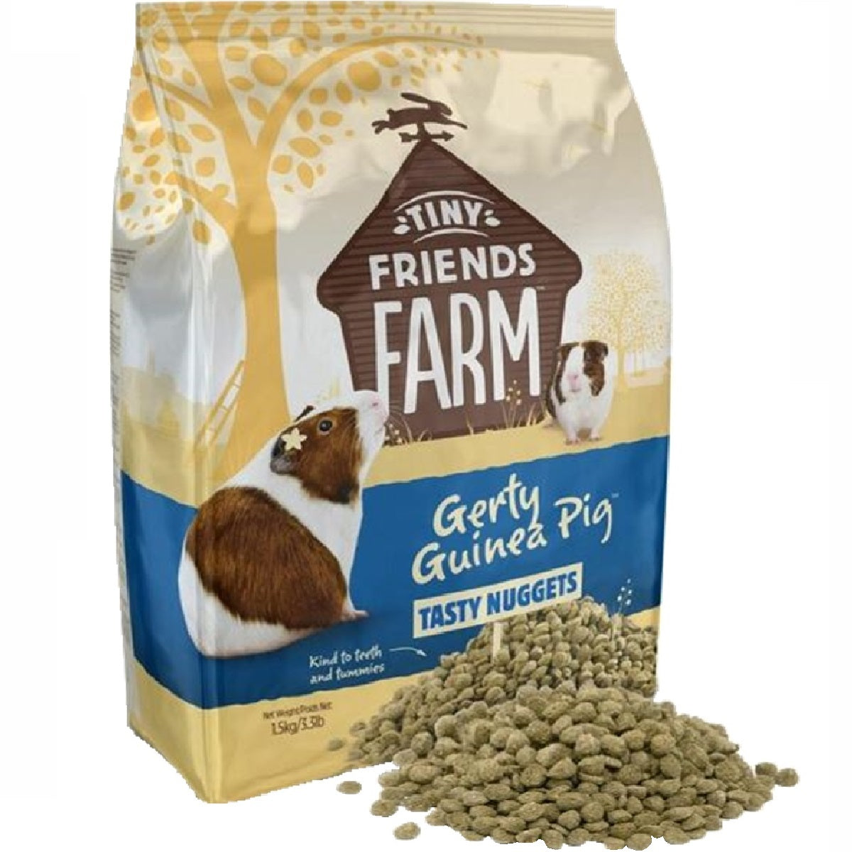 Tiny Friends Farm - Gerty Guinea Pig Nuggets (1.5kg)