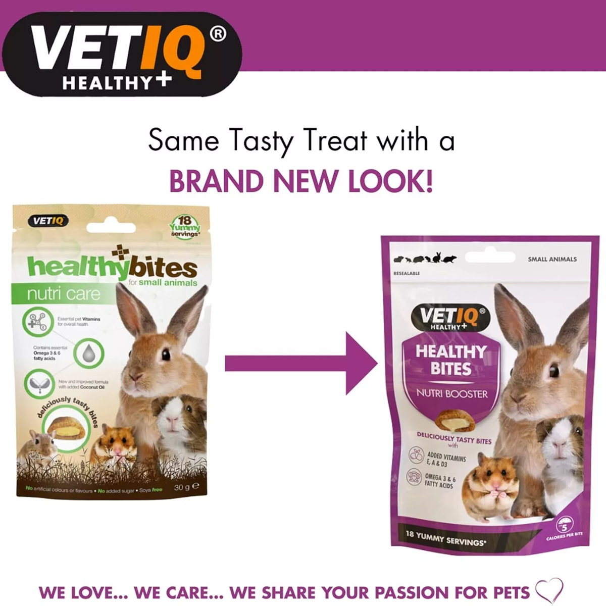 VETIQ - Healthy Bites Nutri Booster (30g)
