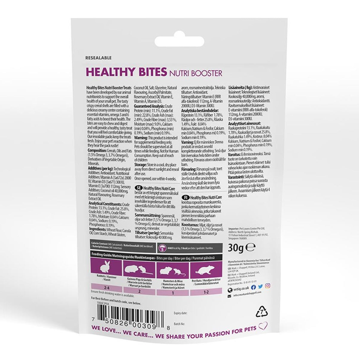 VETIQ - Healthy Bites Nutri Booster (30g)