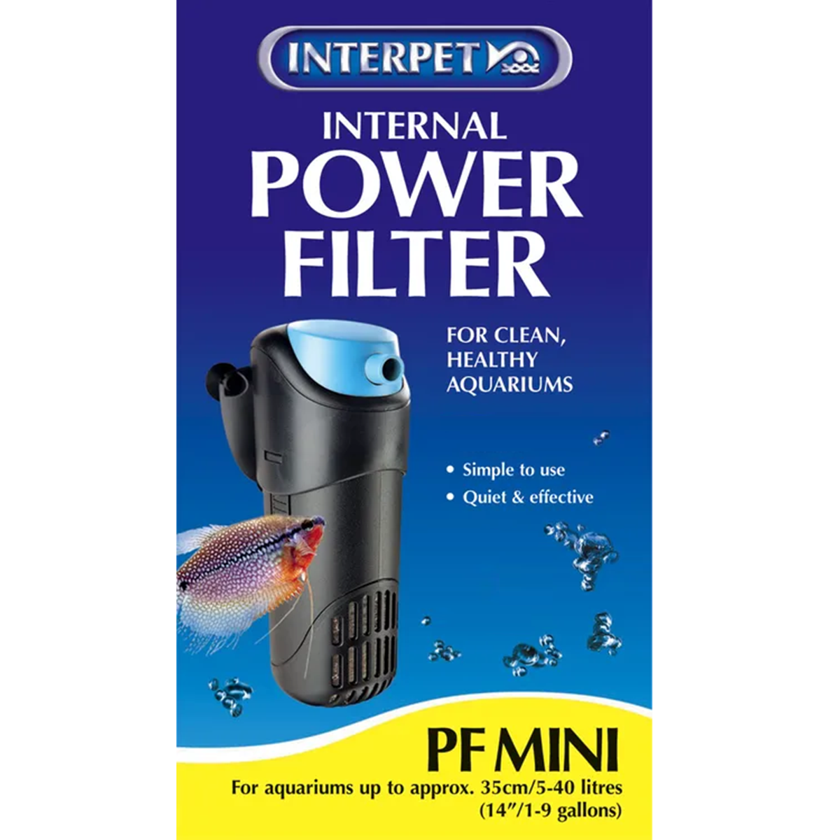 Interpet - PF Mini Internal Power Filter (40L)