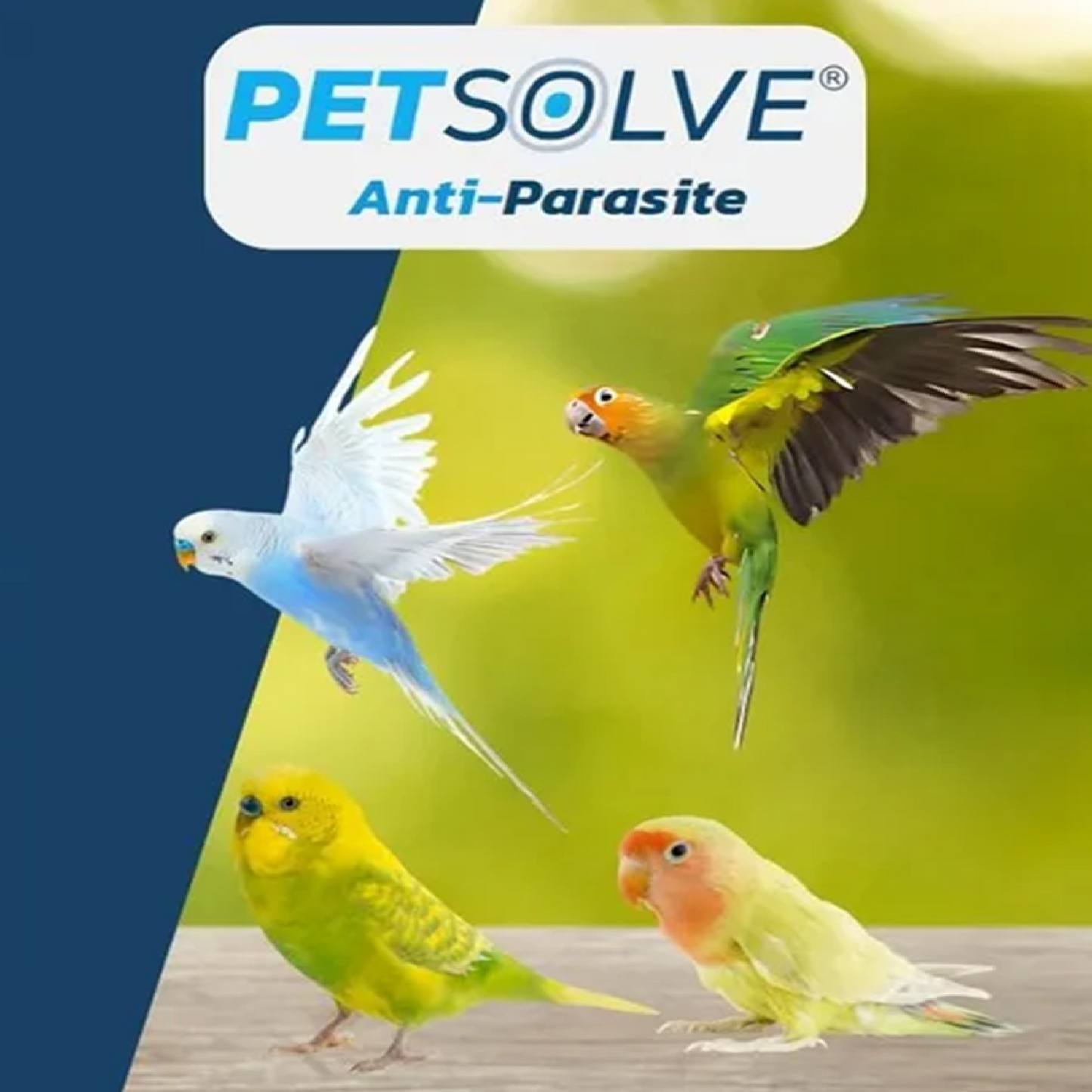 PETSOLVE - Anti-Parasite Small Birds (10ml)