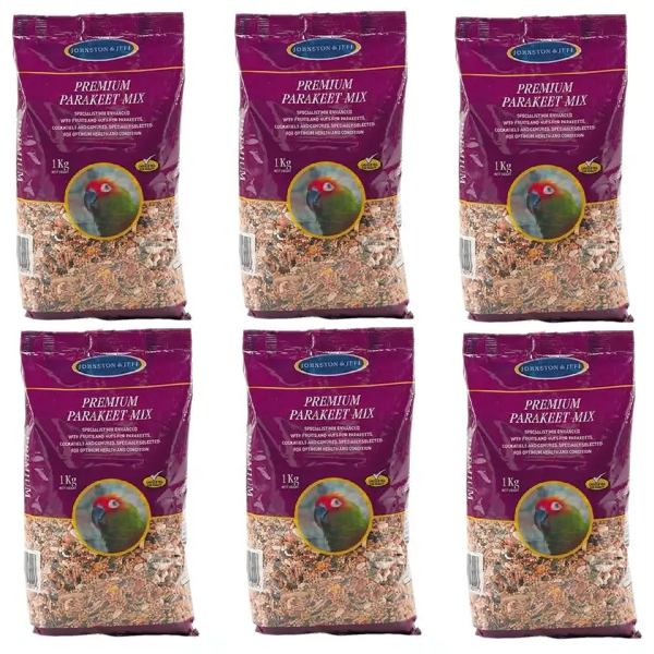 Johnstons & Jeff - Premium Parakeet Mix (1kg)