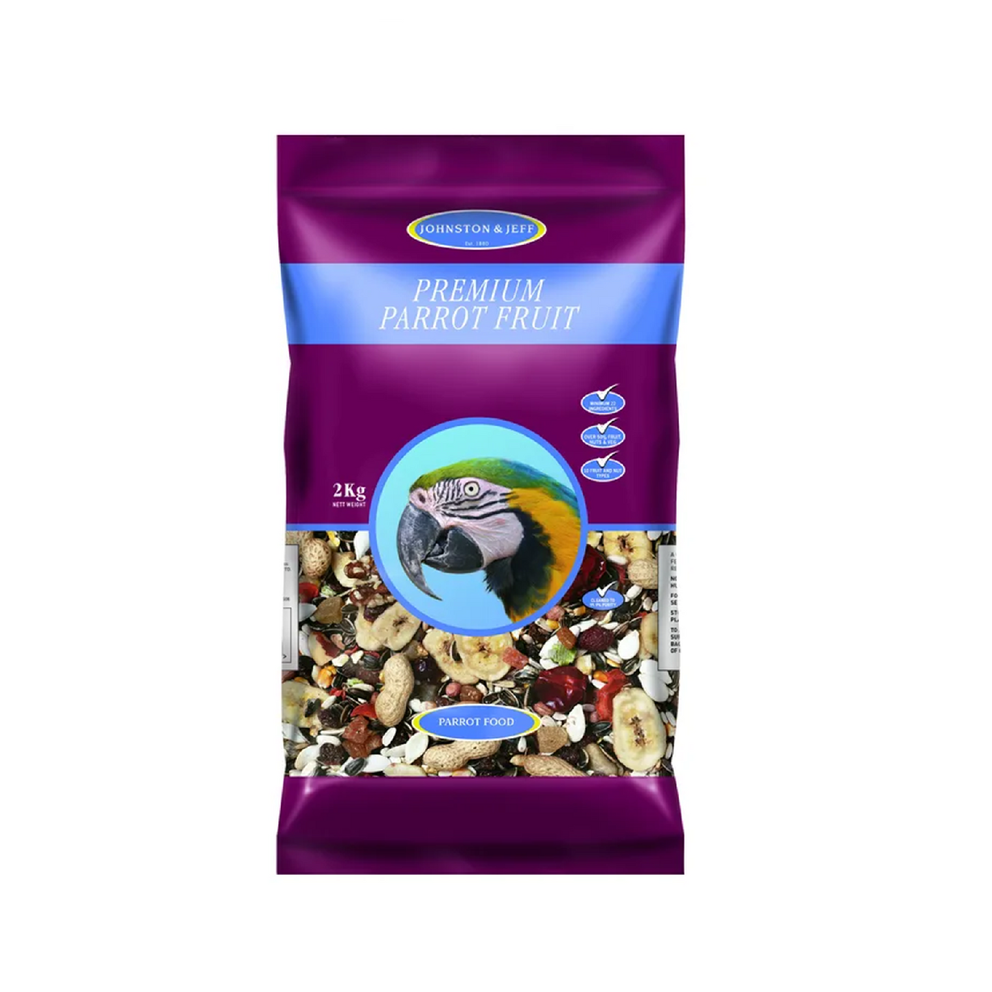 Johnston & Jeff - Premium Parrot Fruit
