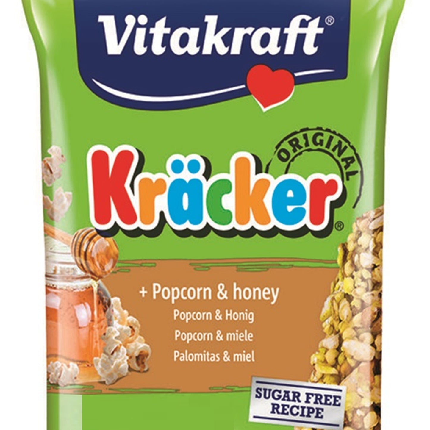 Vitakraft - Rabbit Kracker Popcorn & Honey (5 Packs)