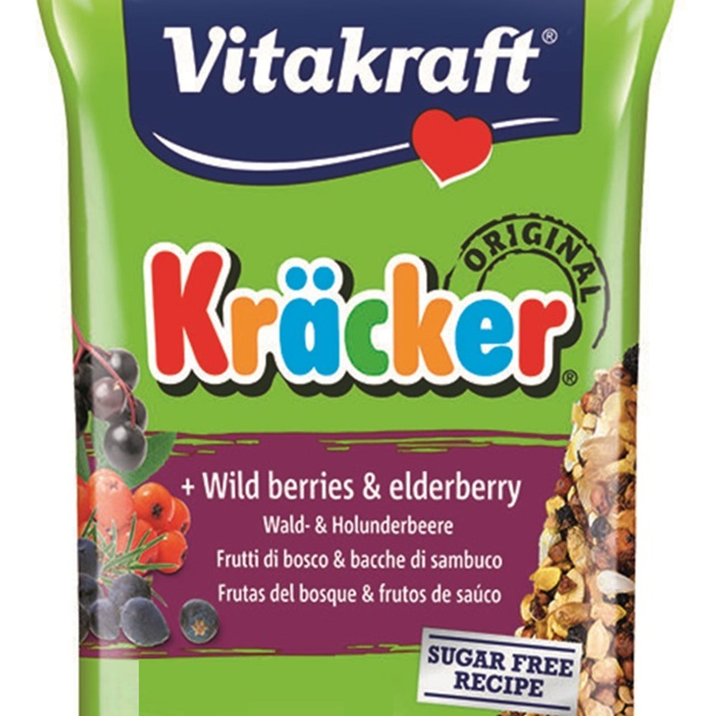 Vitakraft - Rabbit Kracker Wild Berries & Elderberry (5 Packs)