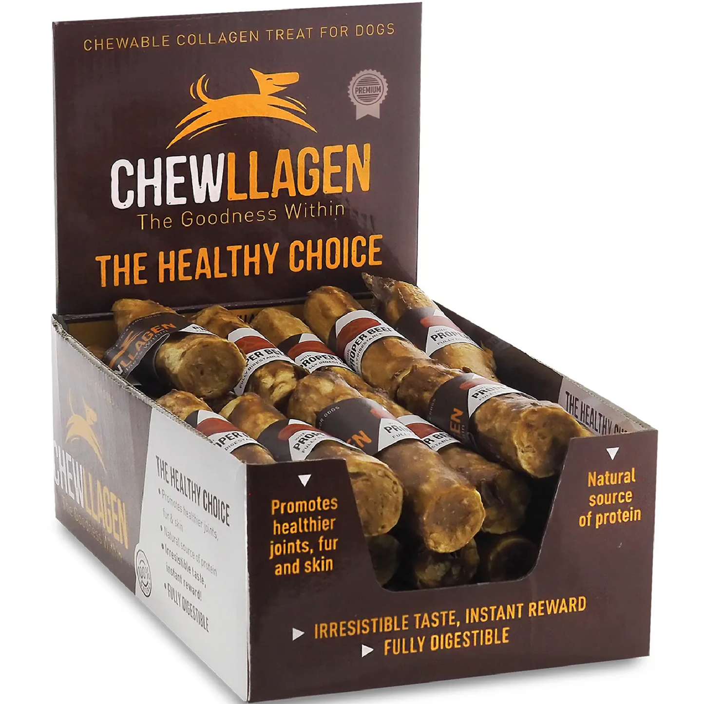 Chewllagen - Collagen 5" Beef Roll (1pk)