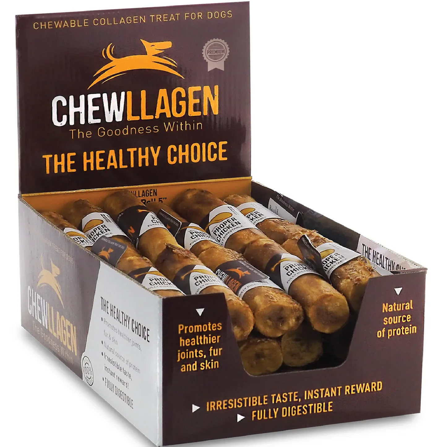 Chewllagen - Collagen 5" Chicken Roll (1pk)