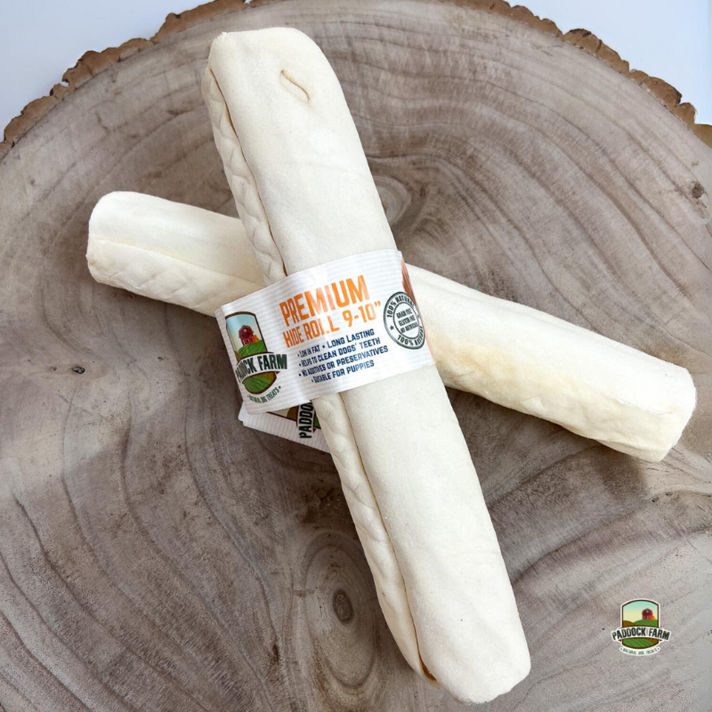 Paddock Farm - Hide Rolls (9-10")