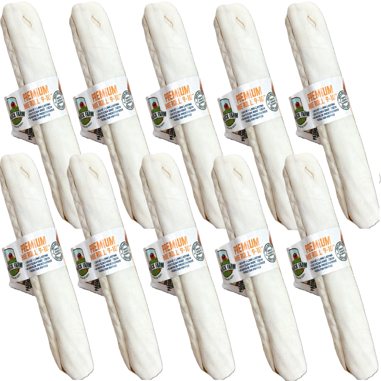 Paddock Farm - Hide Rolls (9-10")