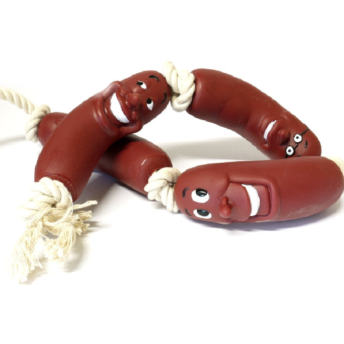 CLASSIC - Vinyl Sausage Rope Toy (32")